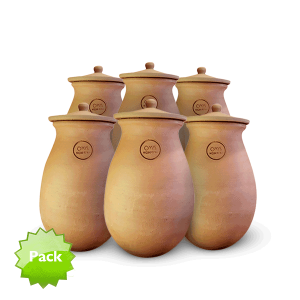 Lot de 6 oyas à enterrer – 4 L