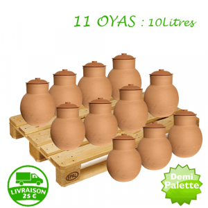 Palette de 11 oyas à enterrer – 10 L